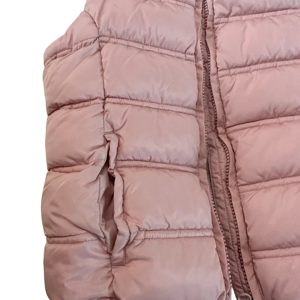 Gap Kids Light Pink Puffer Vest Size Medium